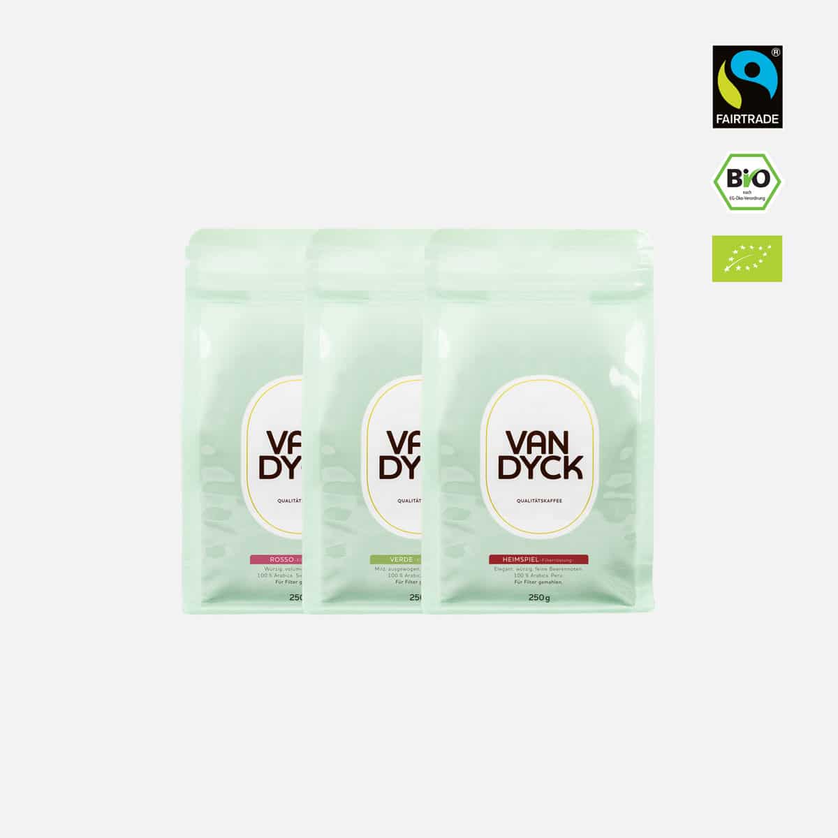 Probesortiment 'Filter' | versandkostenfrei – Bio und Fairtrade